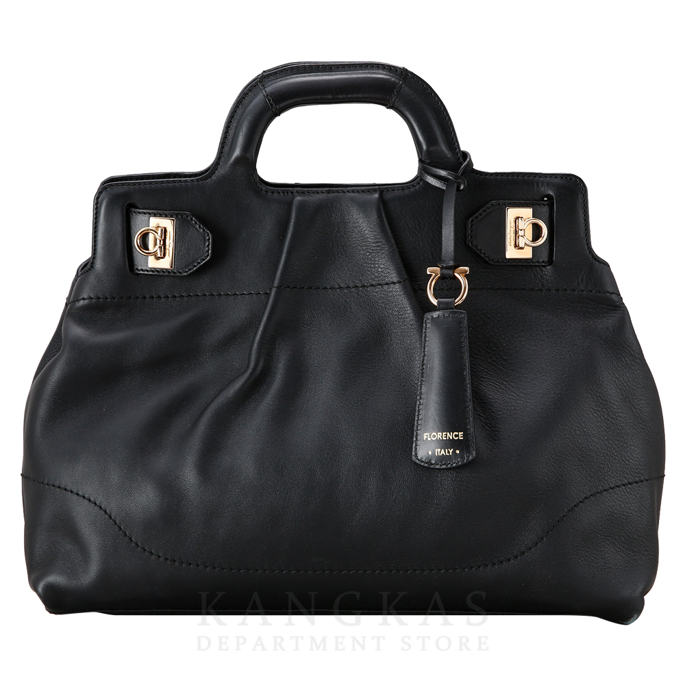 FERRAGAMO(USED)페레가모 레더 숄더백